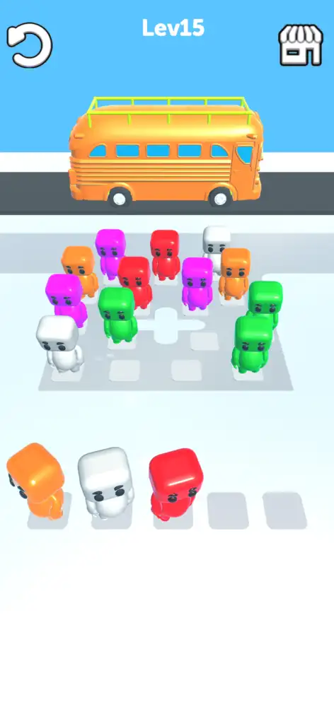 Seat Sort Puzzle 3D SellUnitySourceCode screenshot 3