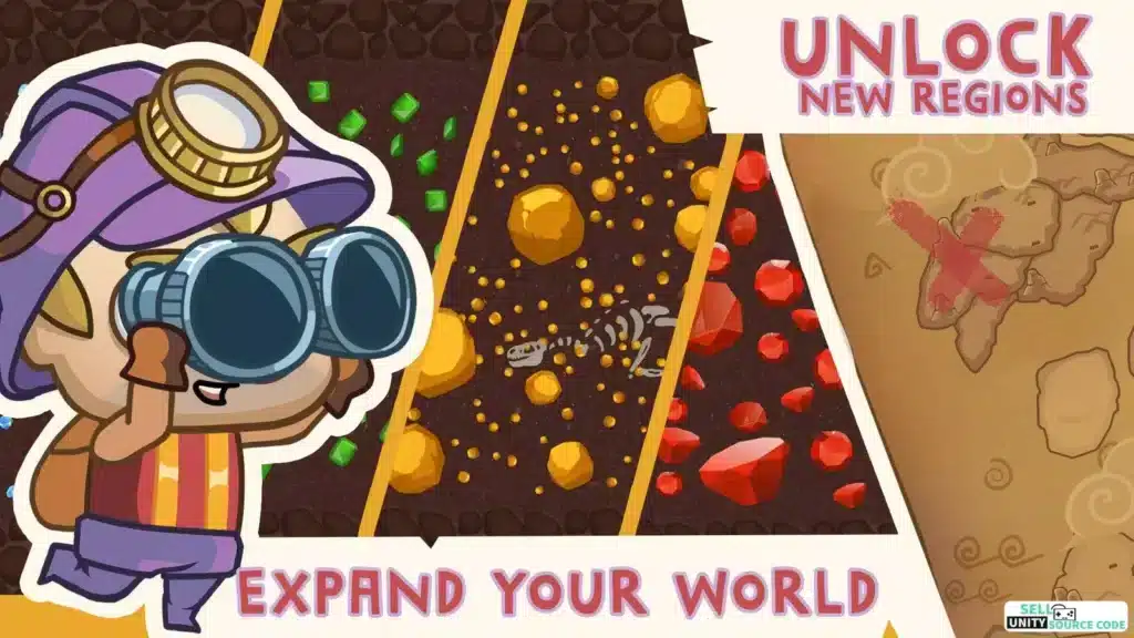 Seven Idle Dwarfs SellUnitySourceCode screenshot 2