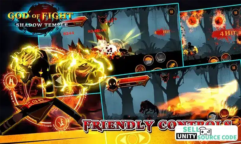 Shadow Temple - Run Of Fight SellUnitySourceCode screenshot 2