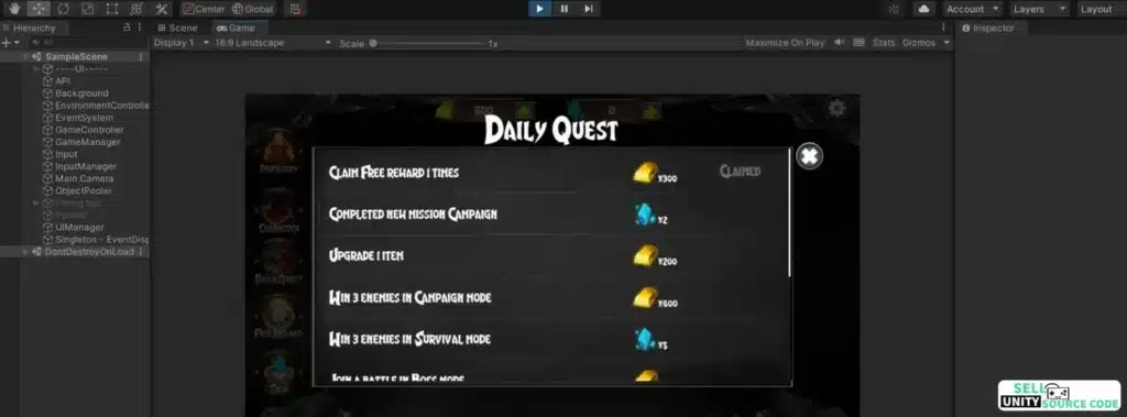 Shadow War Fighting SellUnitySourceCode screenshot 3