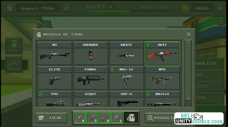 Shooter Craft Online & Offline SellUnitySourceCode screenshot 4