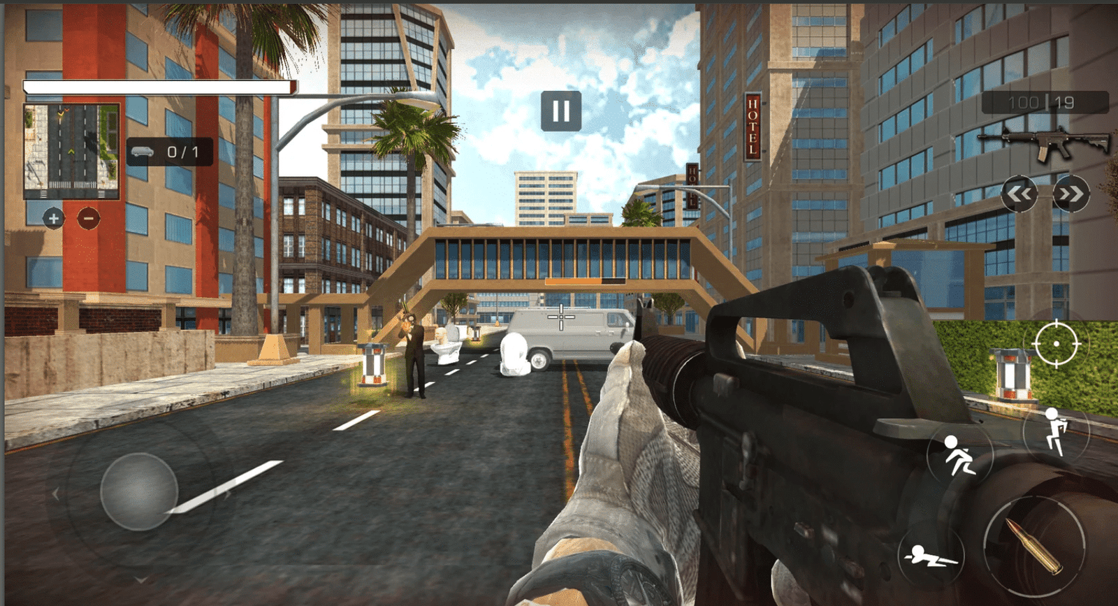 Shooter Skibidi – Toilet Hunting screenshot 2