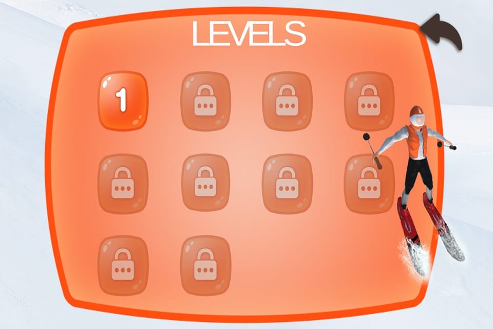Ski Racer Unity 3D Game (Android & IOS) SellUnitySourceCode screenshot 4