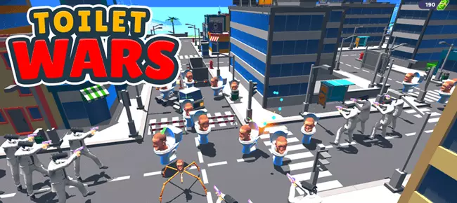 Skibidi Toilet Wars : Shooting Trending Game SellUnitySourceCode screenshot 2