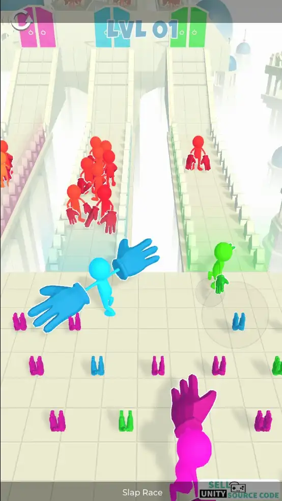 Slap Race SellUnitySourceCode screenshot 5