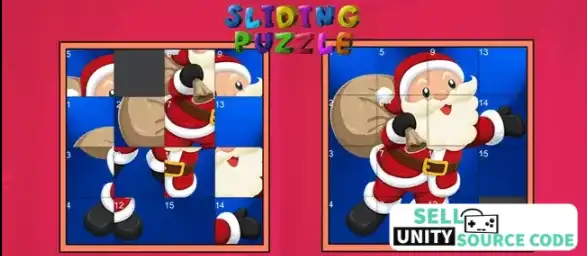 Slide & Solve: Festive Picture Puzzle SellUnitySourceCode source code
