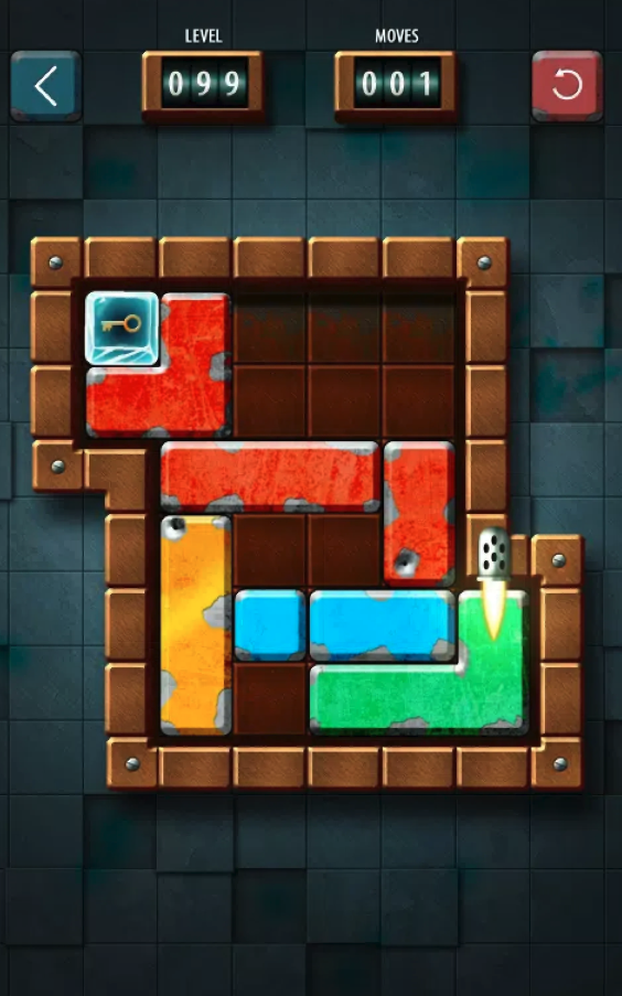 Slide Tetromino Puzzle Game screenshot 6