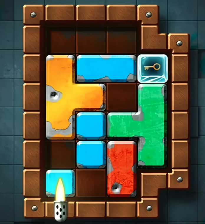 Slide Tetromino Puzzle Game screenshot 7
