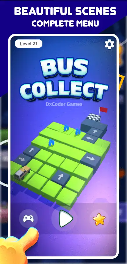 Smart Bus Merge Mania – SellUnitySourceCode.com screenshot 2