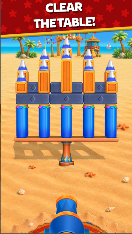 Smash Fest Unity Source Code – Cannon Shooting Destruction Puzzle Game | SellUnitySourceCode.com screenshot 5