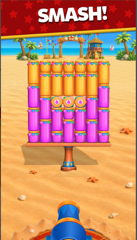 Smash Fest Unity Source Code – Cannon Shooting Destruction Puzzle Game | SellUnitySourceCode.com screenshot 7