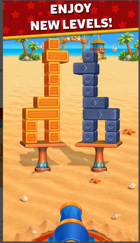 Smash Fest Unity Source Code – Cannon Shooting Destruction Puzzle Game | SellUnitySourceCode.com screenshot 8