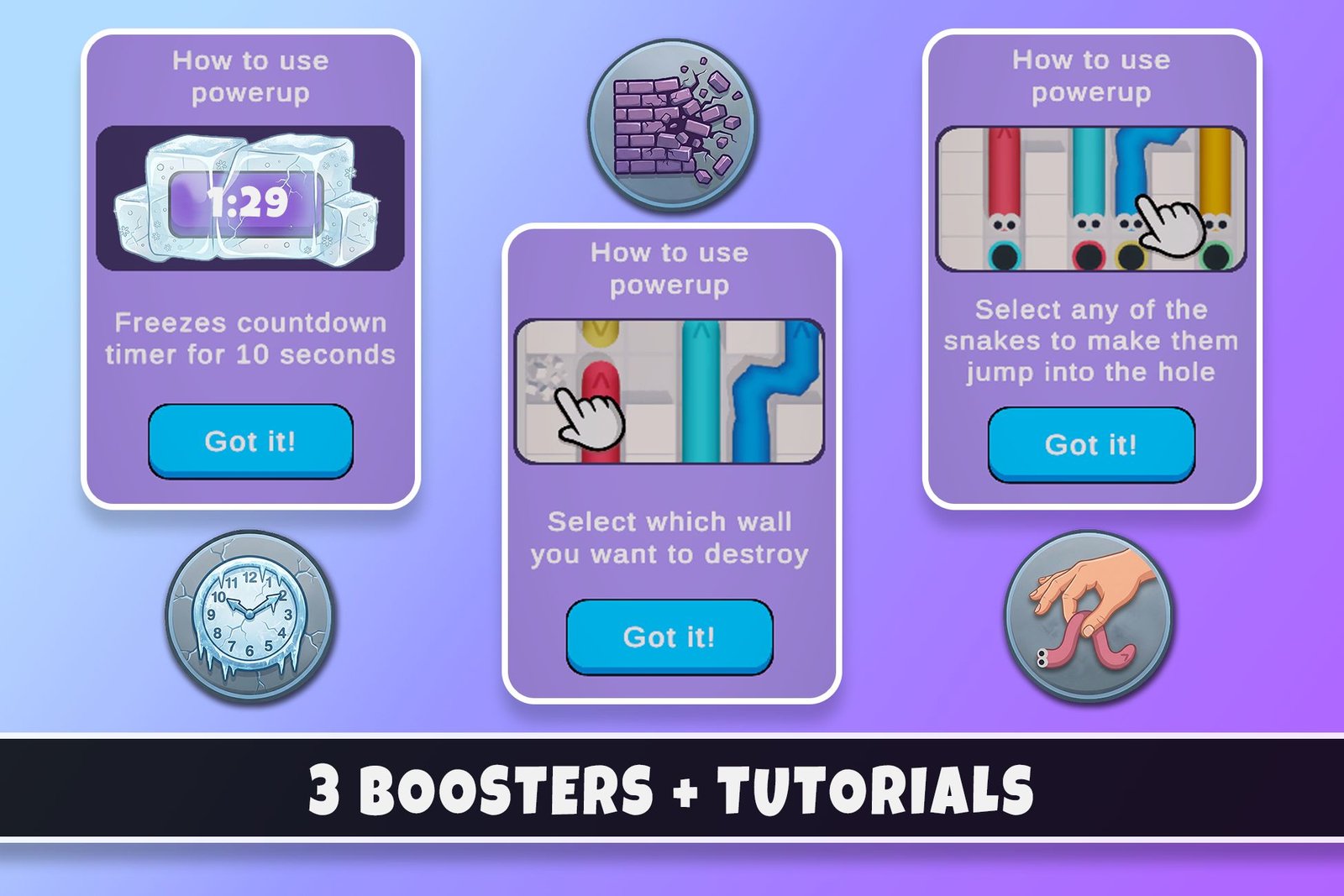 Snake Out | Unity 2D Puzzle Template + Editor screenshot 4