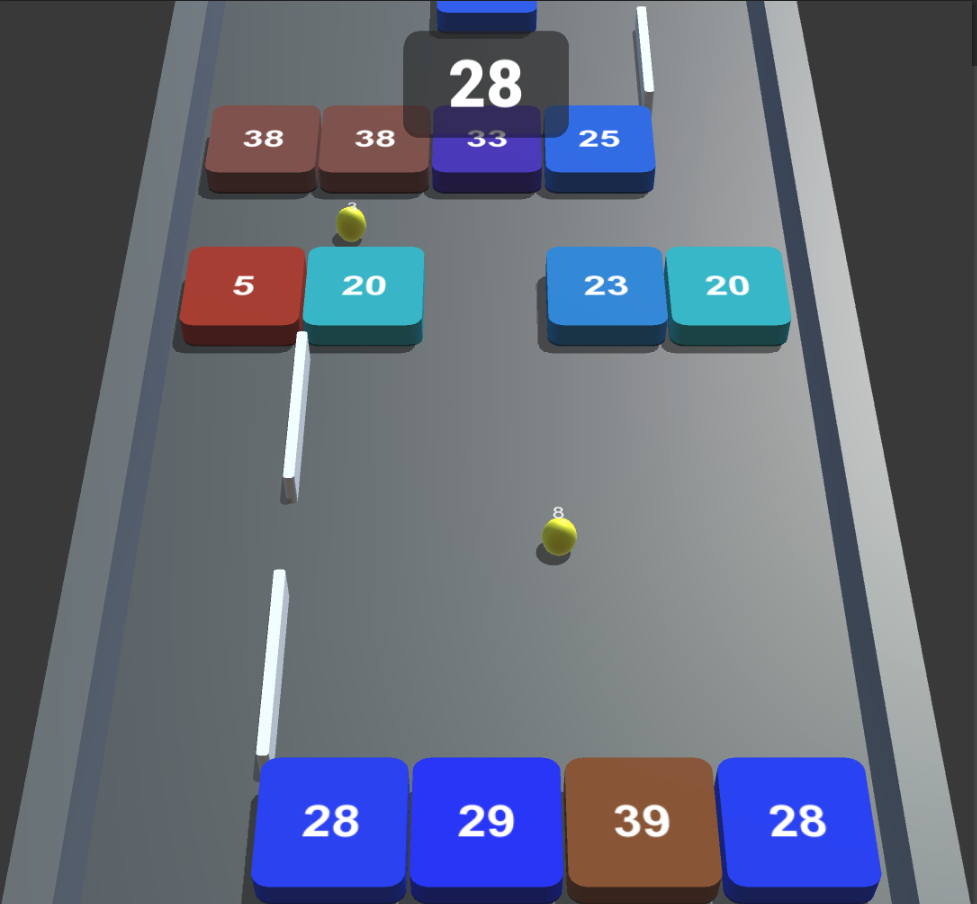 Snake Vs Block is ultra casual game. 3D version famous Snake Vs Block Game. screenshot 2