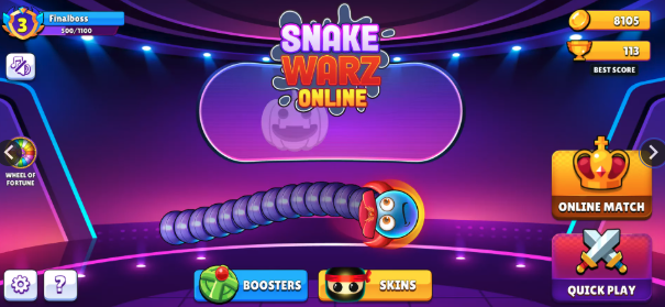 Snake Warz Ultimate Online Multiplayer Framework (Photon Fusion 2 screenshot 8