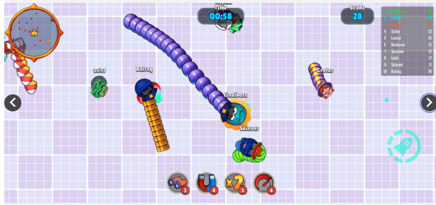 Snake Warz Ultimate Online Multiplayer Framework (Photon Fusion 2 screenshot 11
