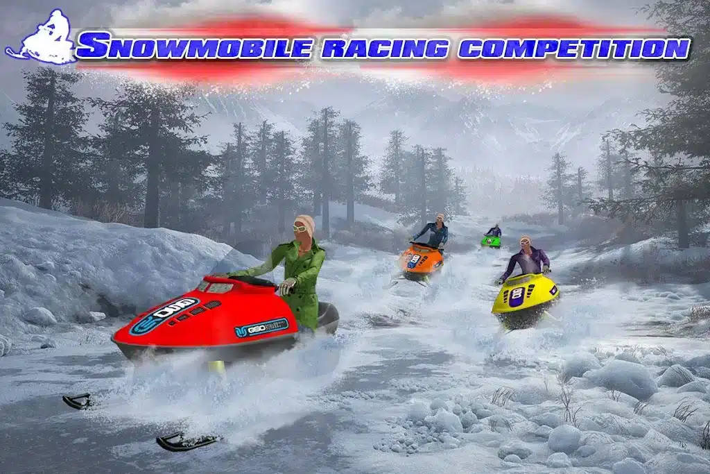 Snow Bike Uphill Driving: Snow Bike Games SellUnitySourceCode screenshot 3