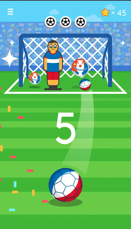 Soccer Strike Challenge Unity Source Code – Football Shooting Swipe Game Template (Android &amp; iOS) screenshot 3