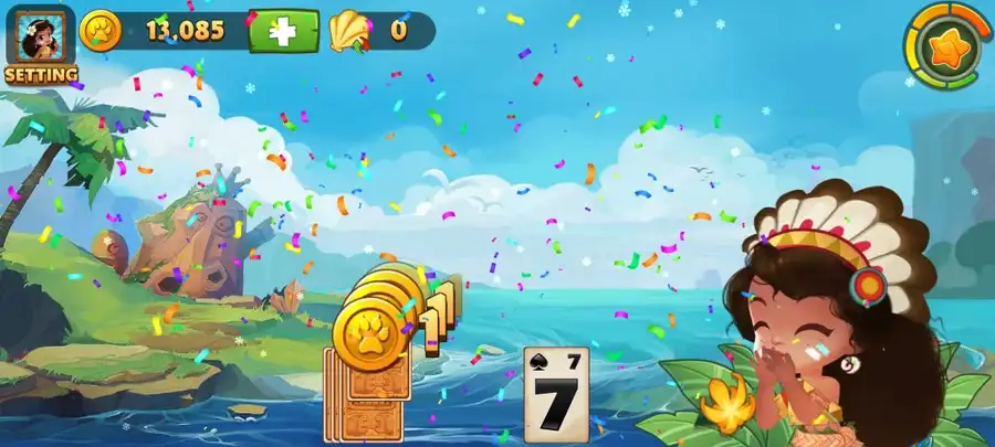 Solitaire Adventure Tripeaks SellUnitySourceCode screenshot 4