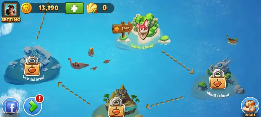 Solitaire Adventure Tripeaks SellUnitySourceCode screenshot 5