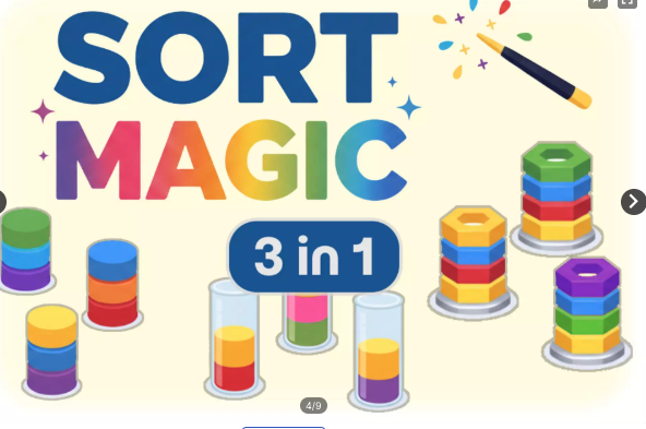 Sort Magic Unity Source Code – Bottle, Block &amp; Nuts Sorting Puzzle Game | SellUnitySourceCode.com screenshot 2