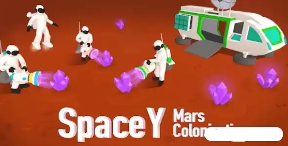 Space Y: Mars Colonization SellUnitySourceCode  screenshot 2