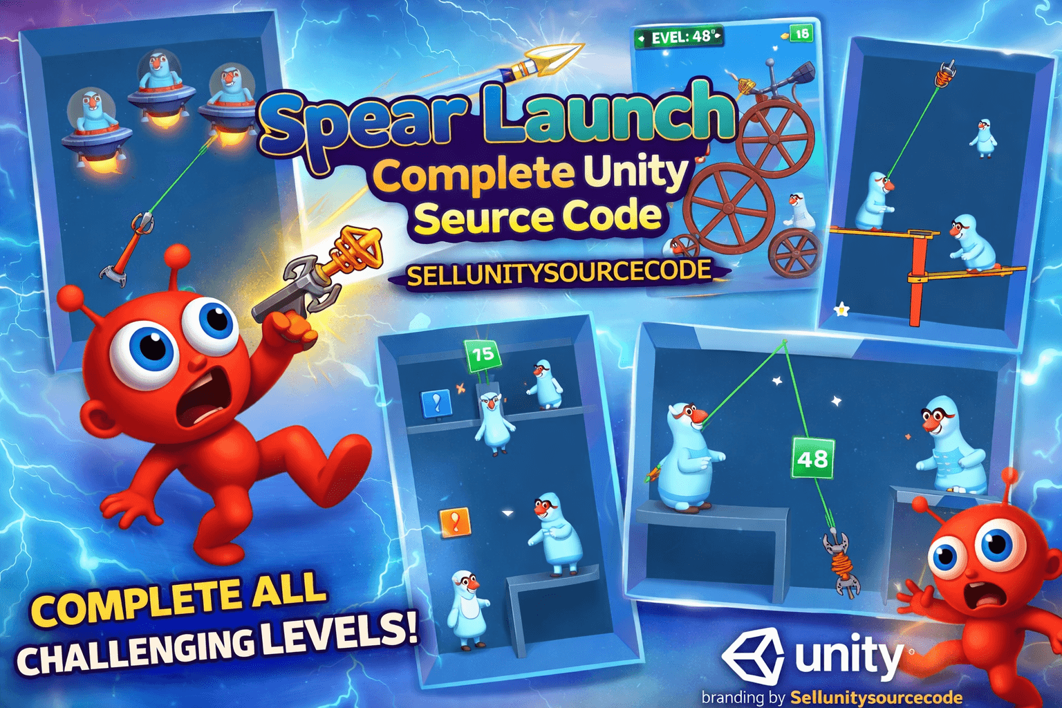 Spear Launch Complete Unity Source Code source code