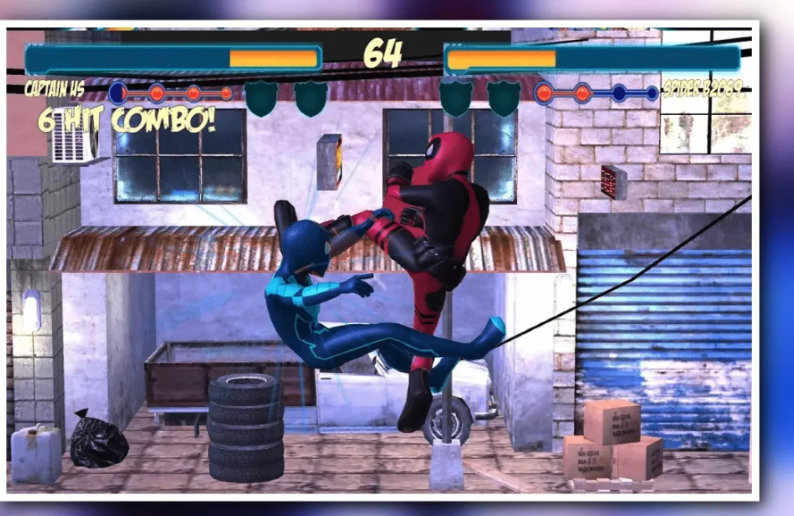 Spider Fighter – Superheroes Civil War screenshot 3