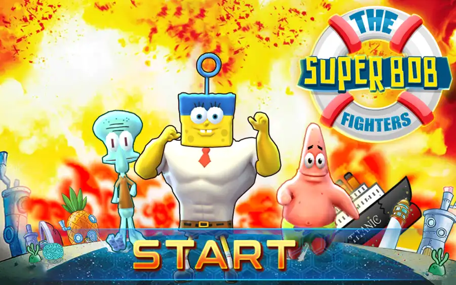 Sponge Battle Fight Bob – 3D Combat Action Game | SellUnitySourceCode source code