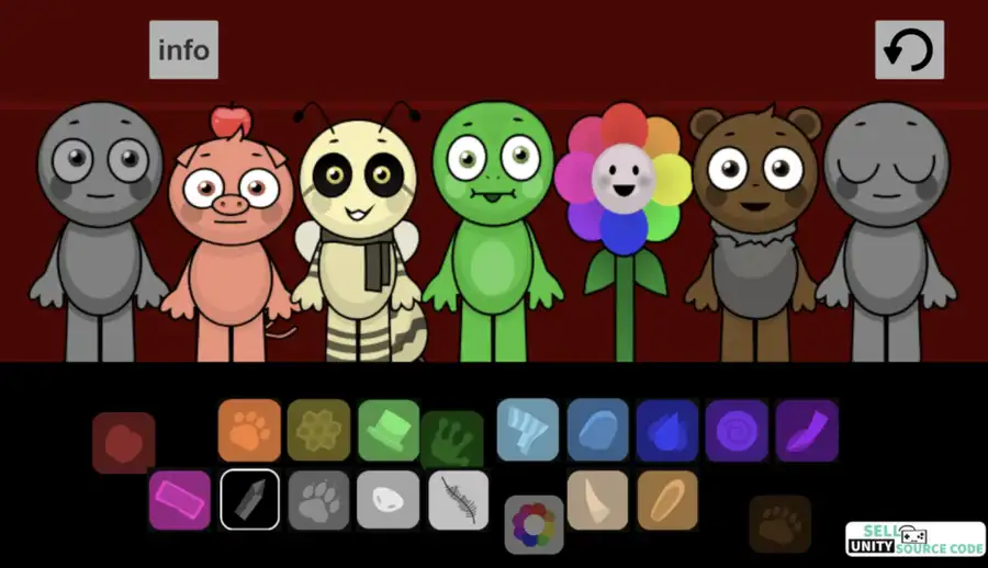 Sprunki Mustard SellUnitySourceCode screenshot 2