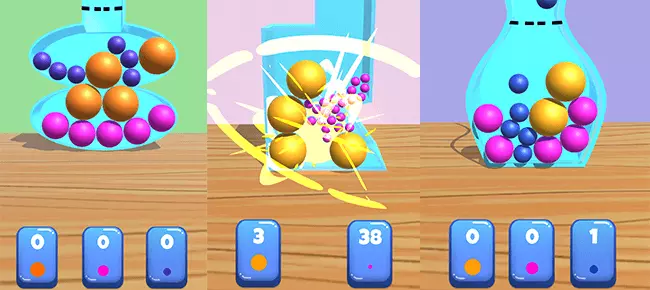 Squeezing Fit Ball SellUnitySourceCode source code