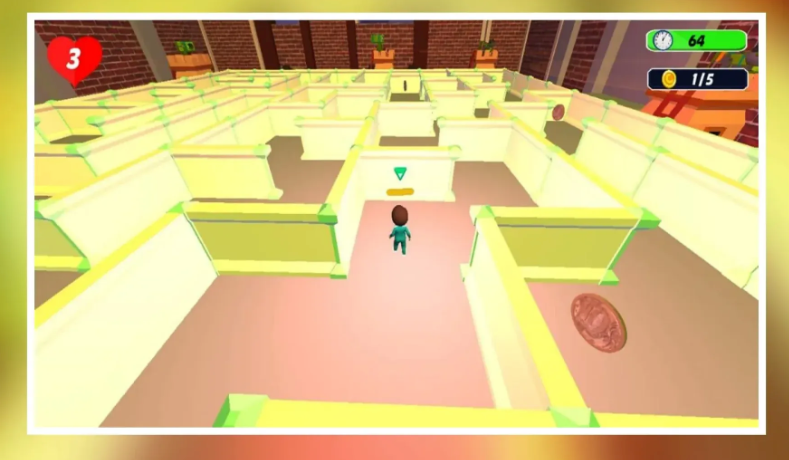 Squid Survival Maze Runner 3 screenshot 6