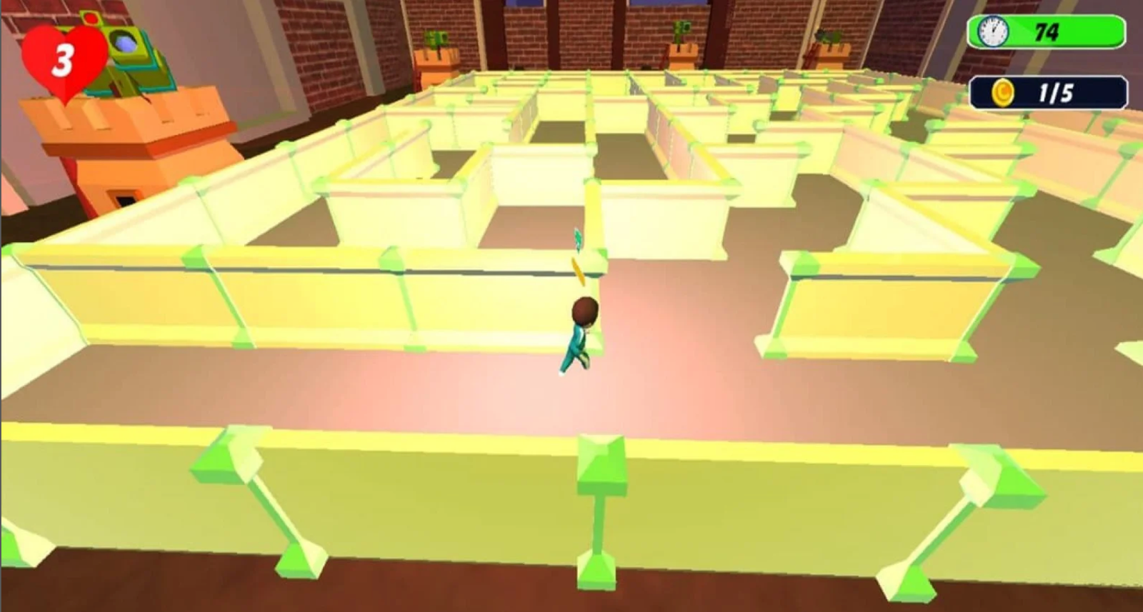 Squid Survival Maze Runner 3