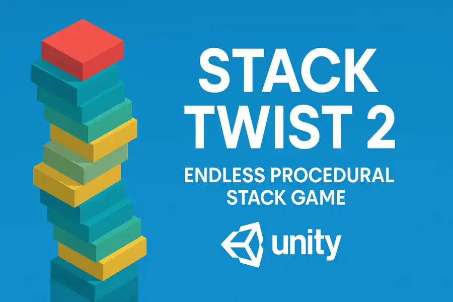 Stack Twist 2 – Endless Procedural Stack Game source code