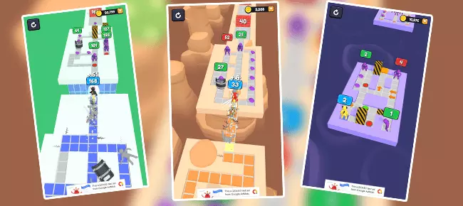 Stacky Dash Fighting Hero – Hyper Casual Game SellUnitySourceCode source code