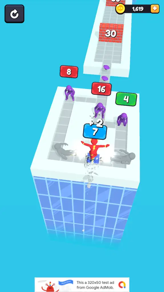 Stacky Dash Fighting Hero – Hyper Casual Game SellUnitySourceCode screenshot 3