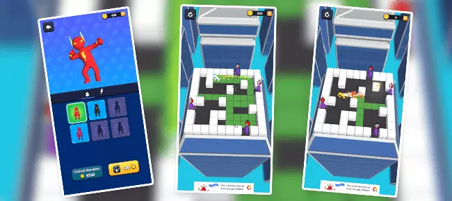 Stacky Dash Flash Hero – Hyper Casual Game SellUnitySourceCode screenshot 3