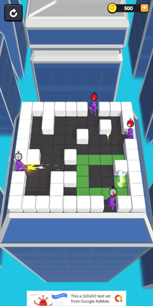 Stacky Dash Flash Hero – Hyper Casual Game SellUnitySourceCode screenshot 4