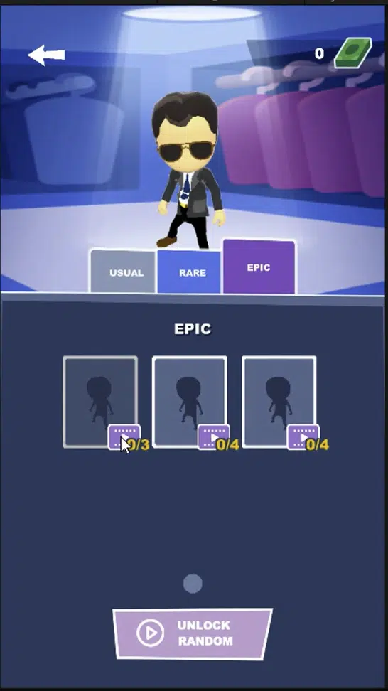 Stealth Runner / Dodge Agent – Mobile Unity Template screenshot 4