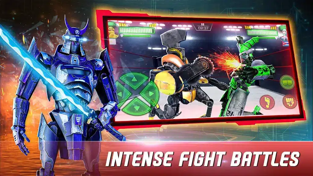 Steel Robot Fighting & Boxing SellUnitySourceCode source code