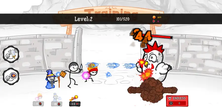 Stickman Blast SellUnitySourceCode screenshot 2