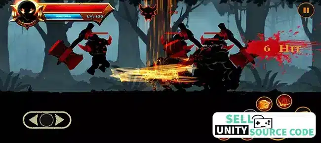 Stickman Legend: Shadow Fight SellUnitySourceCode screenshot 2