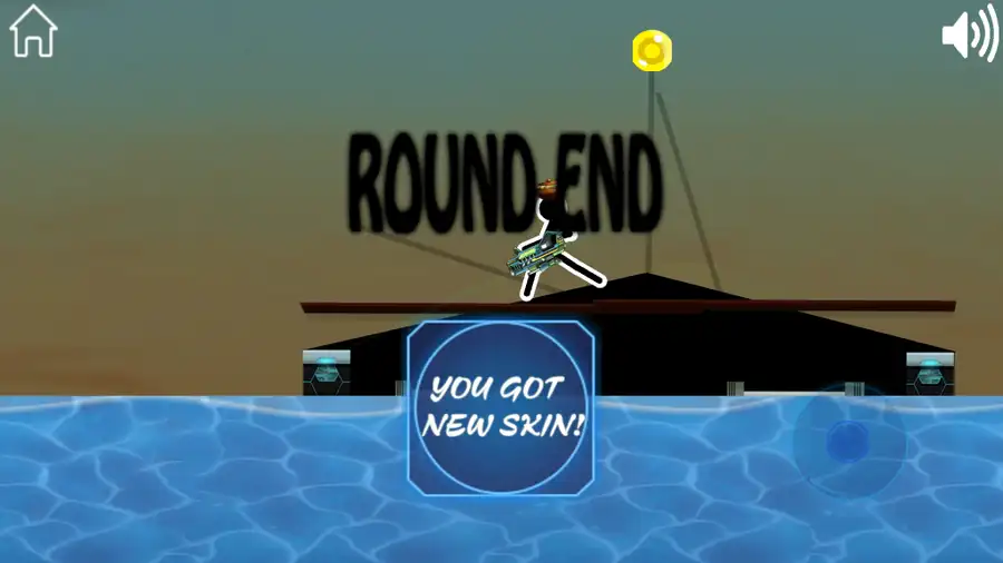 Stickman Physics Battle SellUnitySourceCode screenshot 2