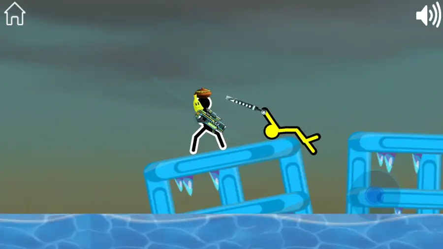 Stickman Physics Battle SellUnitySourceCode screenshot 3