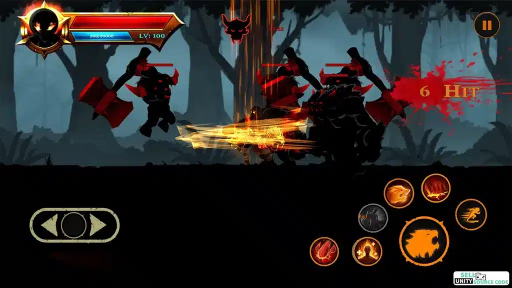 Stickman Revenge 3: Ninja RPG SellUnitySourceCode screenshot 2