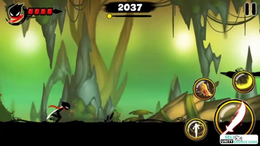 Stickman Revenge 3: Ninja RPG SellUnitySourceCode screenshot 3