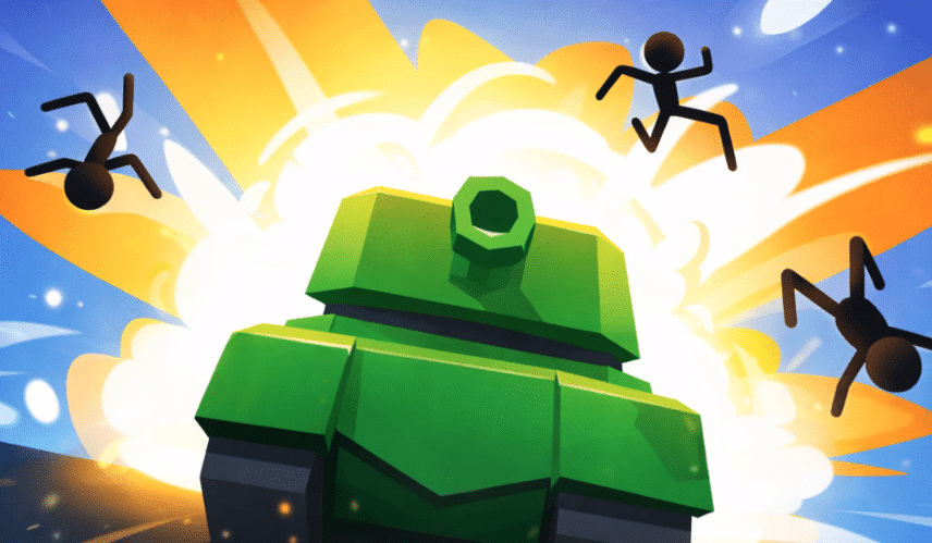 Stickman Tank | Solo - Multiplayer screenshot 2