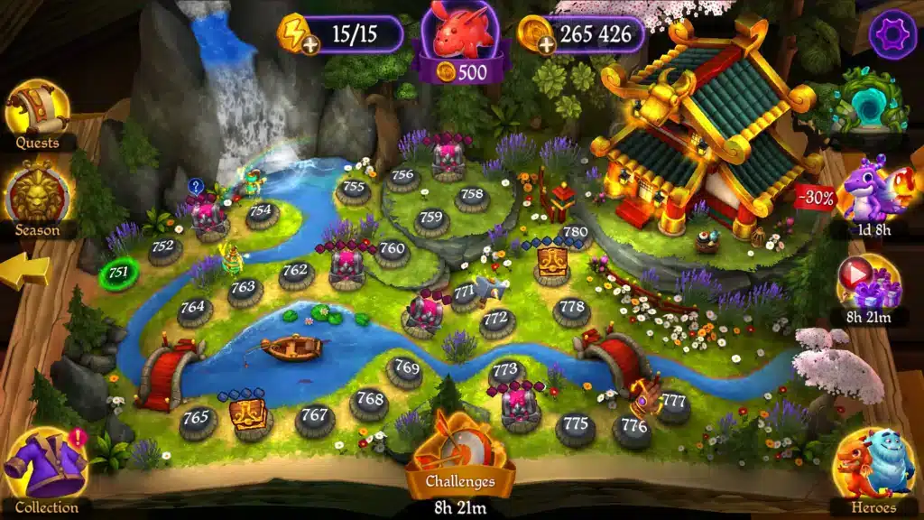 Story Match 3 Puzzle Game SellUnitySourceCode  screenshot 4