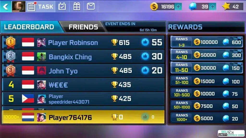 Street Racing 3D SellUnitySourceCode screenshot 3