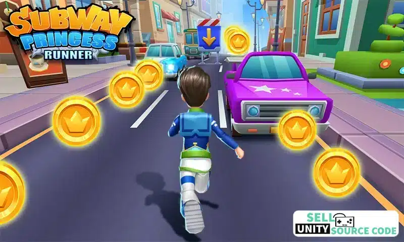 Subway Princess Runner SellUnitySourceCode source code